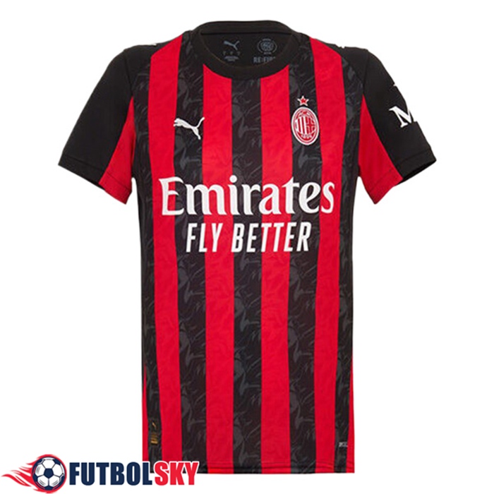 Nueva Camisetas De Futbol AC Milan Mujer Primera 2025/2026