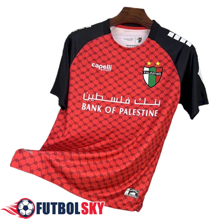 Camiseta Entrenamiento palestino Rojo/Negro 2025/2026