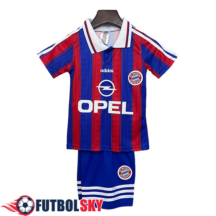 Camisetas De Futbol Bayern Munich Retro Ninos Primera 1995/1997