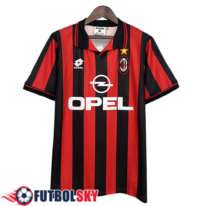 Camisetas De Futbol AC Milan Retro Primera 1997/1998