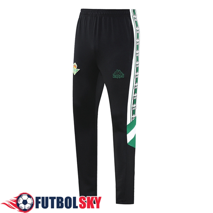 Pantalon Entrenamiento Real Betis Negro/Blanco/Verde 2025/2026