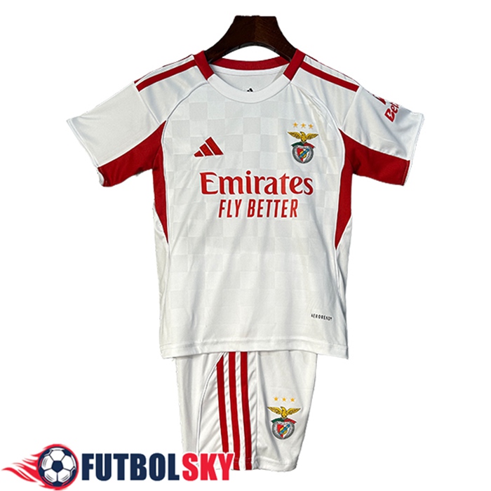 Nueva Camisetas De Futbol Benfica Ninos Tercera 2025/2026