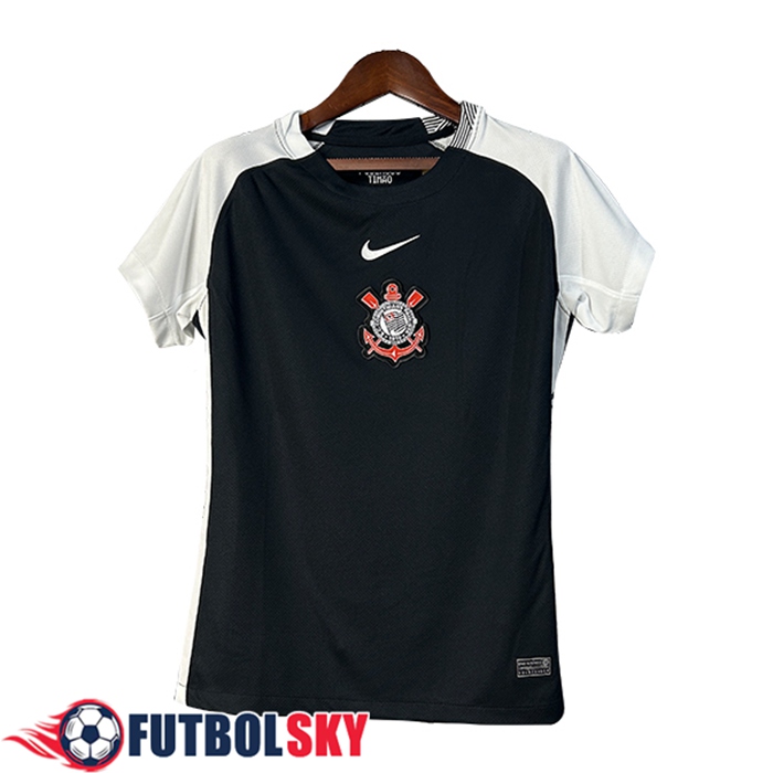Nueva Camisetas De Futbol Corinthians Mujer Segunda 2025/2026