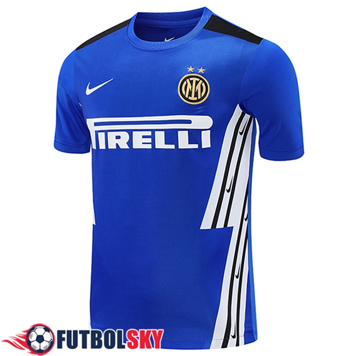 Camiseta Entrenamiento Inter Milan Azul/Blanco 2025/2026