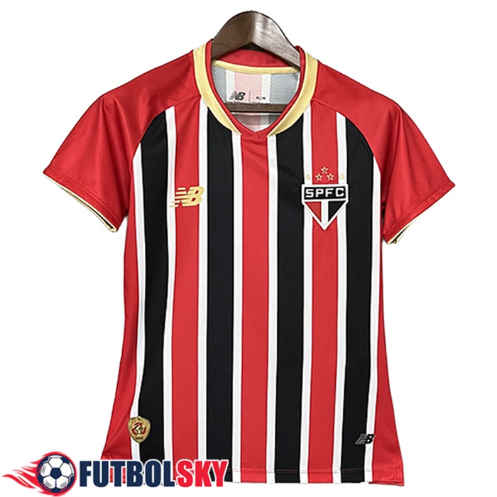 Nueva Camisetas De Futbol Sao Paulo FC Mujer Segunda 2025/2026