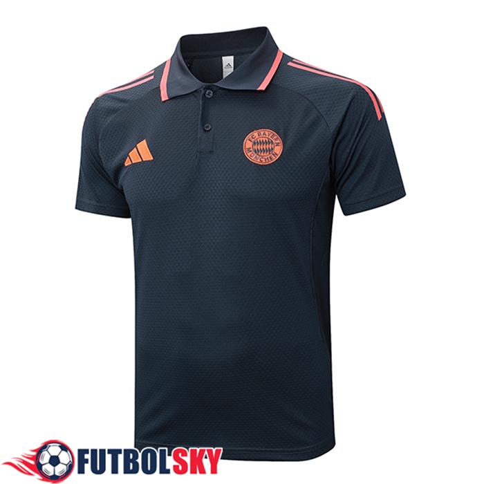 Camiseta Polo Bayern Munich Gris Oscuro 2025/2026