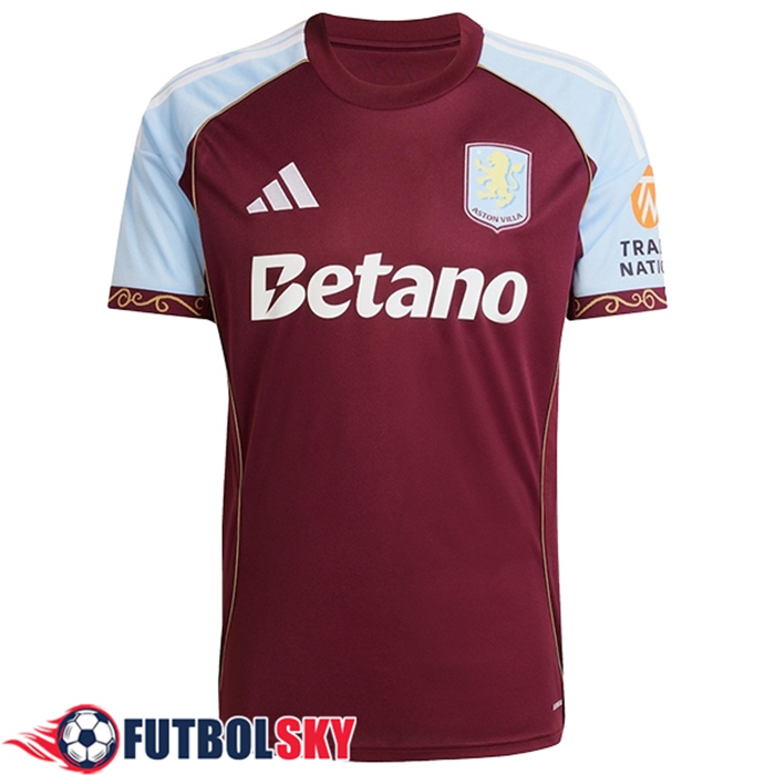 Nueva Camiseta Aston Villa Primera 2025/2026
