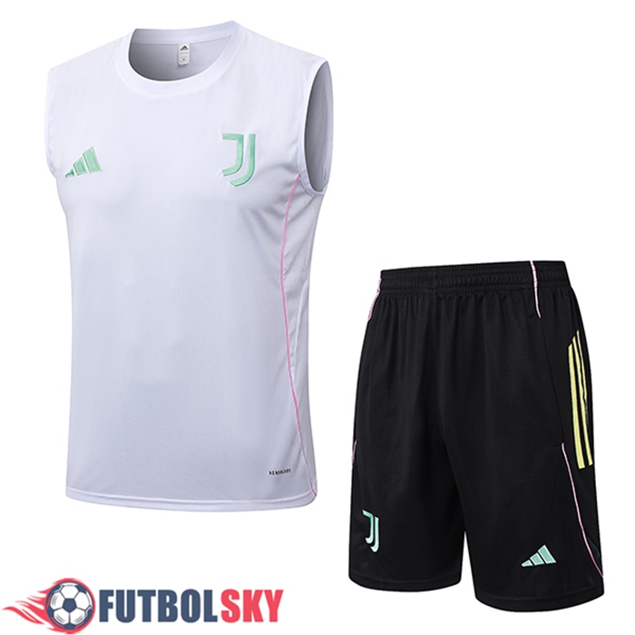 Camiseta Entrenamiento sin mangas Juventus Blanco 2025/2026