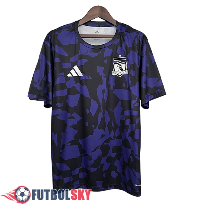 Camiseta Entrenamiento Colo-Colo Violeta/Negro 2025/2026