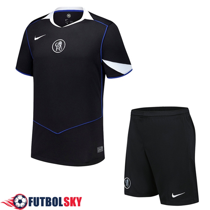 Camisetas Futbol Chelsea Tercera + Cortos 2025/2026