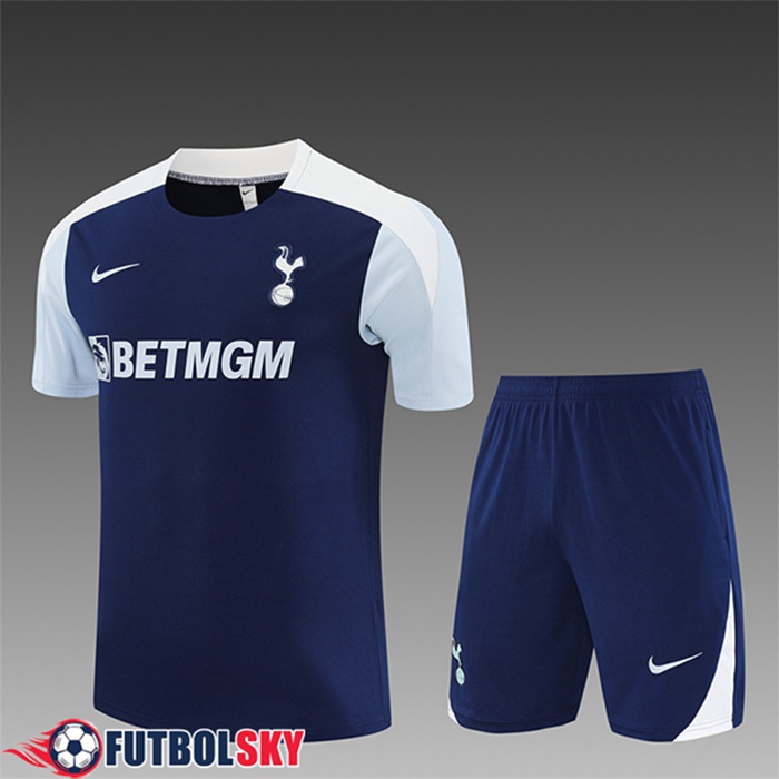 Camiseta Entrenamiento Tottenham Hotspur Ninos Azul/Gris/Blanco 2025/2026