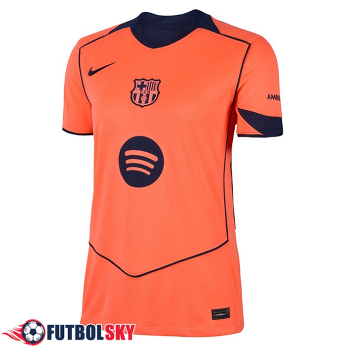 Nueva Camisetas De Futbol Barcelona Mujer Tercera 2025/2026