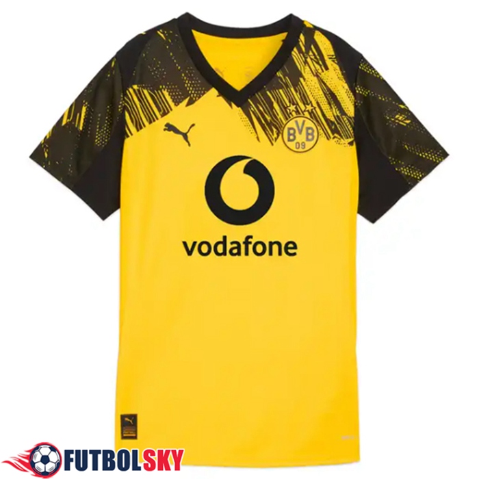 Nueva Camisetas De Futbol Dortmund Mujer Primera 2025/2026