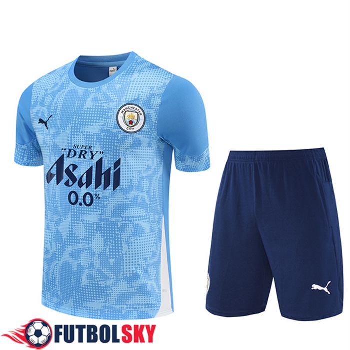 Camiseta Entrenamiento Manchester City Azul 2025/2026 -03