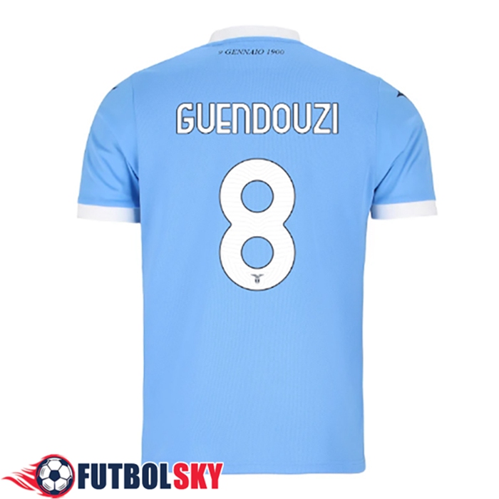 Camisetas De Futbol SS Lazio (GUENDOUZI #8) 2025/2026 Primera