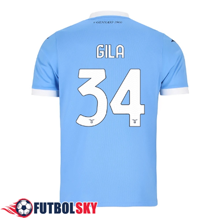 Camisetas De Futbol SS Lazio (GILA #34) 2025/2026 Primera
