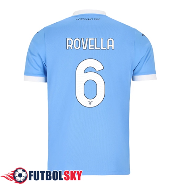 Camisetas De Futbol SS Lazio (ROVELLA #6) 2025/2026 Primera