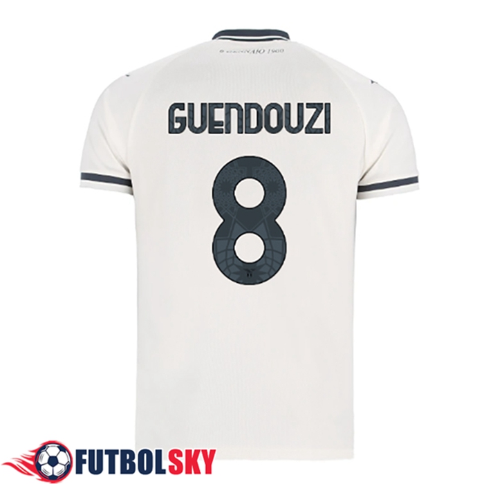 Camisetas De Futbol SS Lazio (GUENDOUZI #8) 2025/2026 Segunda
