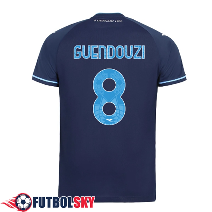 Camisetas De Futbol SS Lazio (GUENDOUZI #8) 2025/2026 Tercera