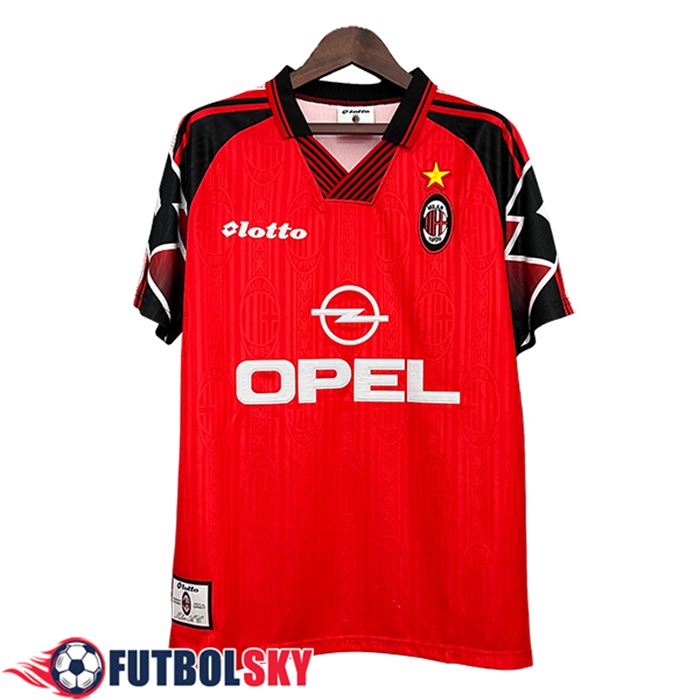 Camisetas De Futbol AC Milan Retro Special Edition Rojo 1997/1998
