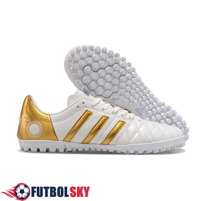 Adidas Botas De Fútbol X GHOSTED.4 TF Blanco/Amarillo