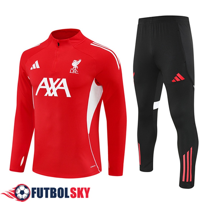 Chandal Equipos De Futbol FC Liverpool Rojo/Blanco 2025/2026