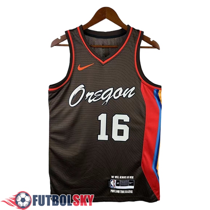 Camisetas De Futbol Portland Trail Blazers (YANG #16) 2025/26 Marrón