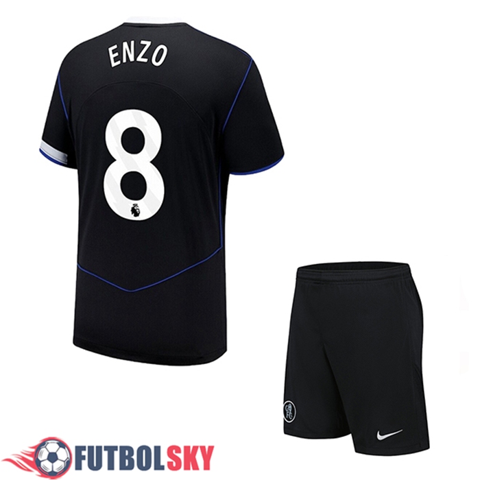Camisetas De Futbol Chelsea (ENZO #8) Ninos Tercera 2025/2026