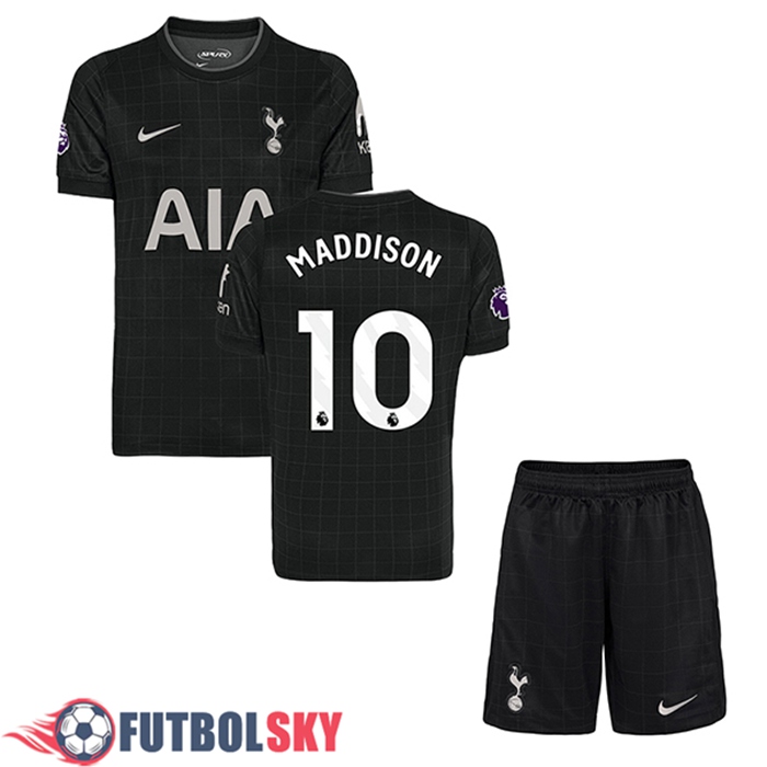 Camisetas De Futbol Tottenham Hotspur (MADDISON #10) Ninos Segunda 2025/2026