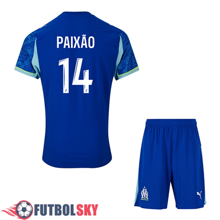 Camisetas De Futbol Marsella (PAIXÃO #14) Ninos Tercera 2025/2026