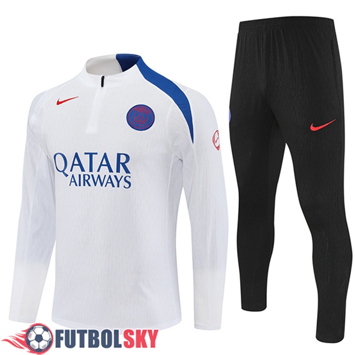 Chandal Equipos De Futbol PSG Blanco/Azul 2025/2026