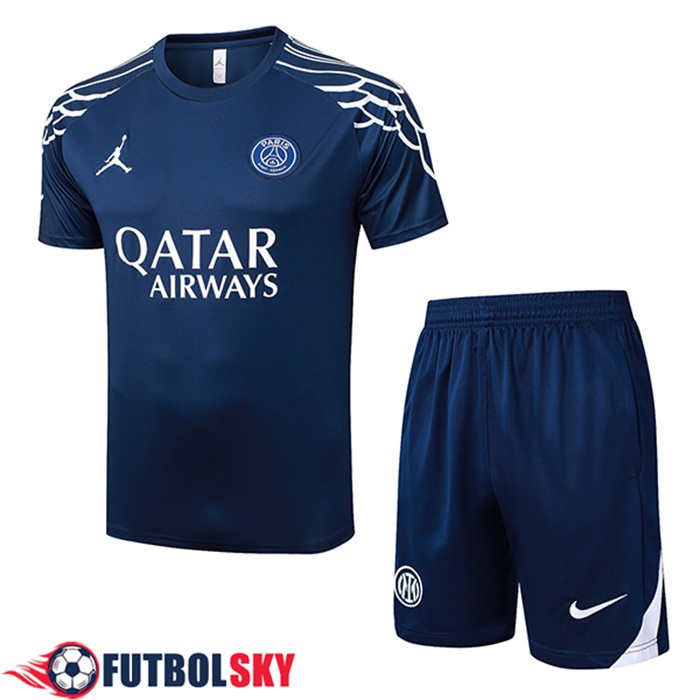 Camiseta Entrenamiento PSG azul real 2025/2026 -03