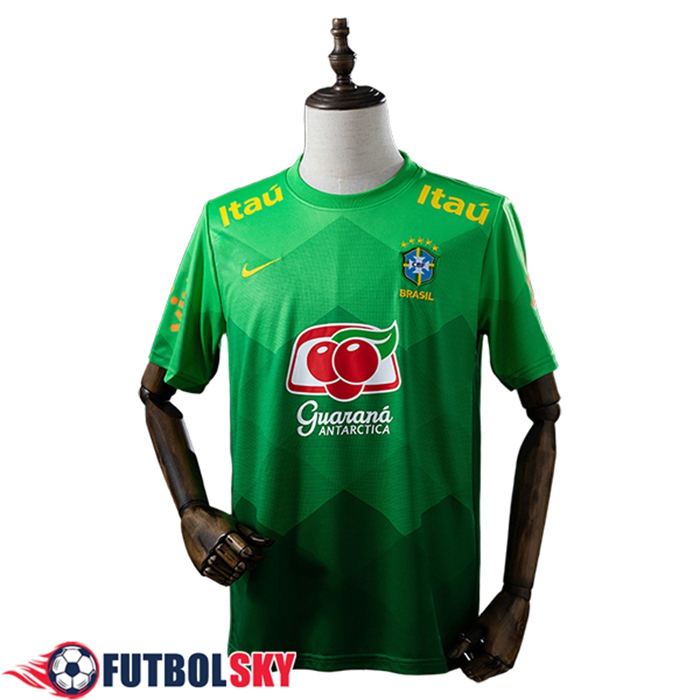 Camiseta Entrenamiento Brasil Verde 2025/2026