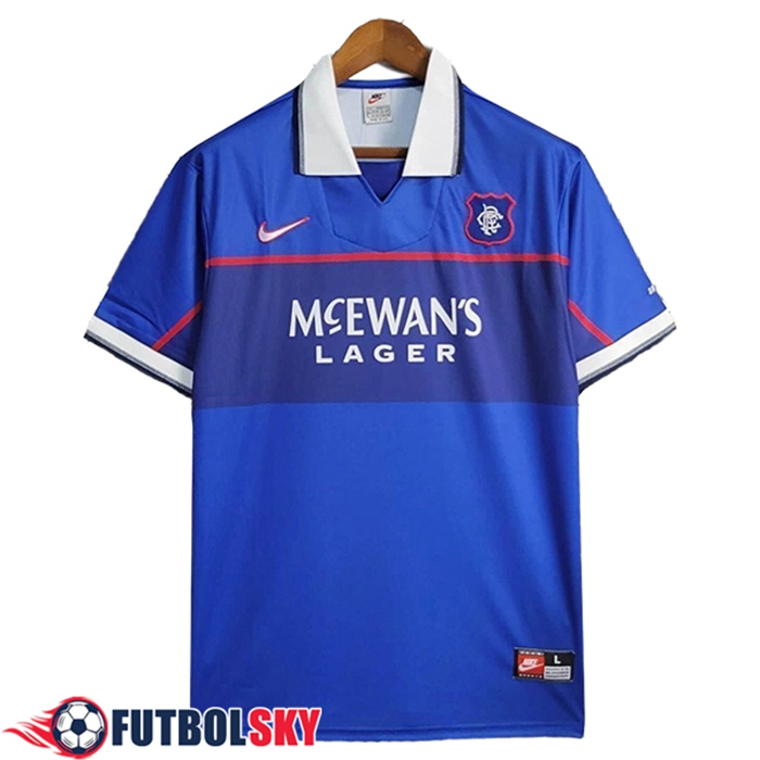 Camisetas De Futbol Rangers FC Retro Primera 1997/1999