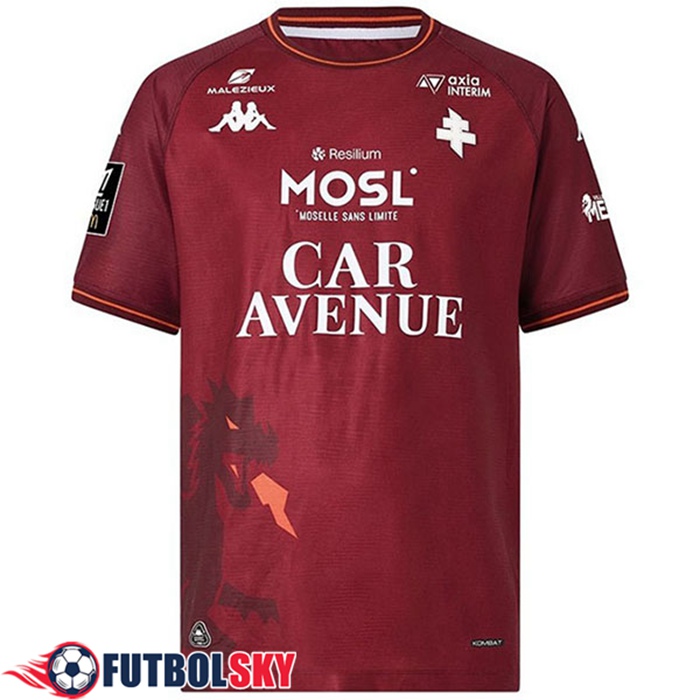Nueva Camisetas De Futbol FC Metz Primera 2025/2026