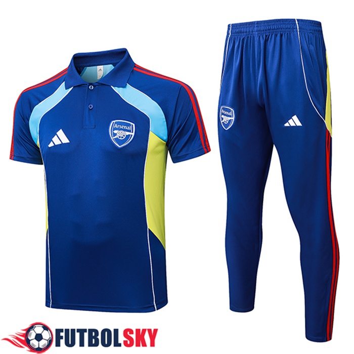 Camiseta Entrenamiento Marsella Azul/Rojo/Amarillo 2025/2026