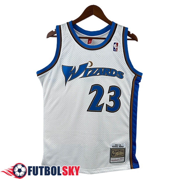 Camisetas NBA Washington Wizards (JORDAN #23) 2025/26 Blanco/Azul