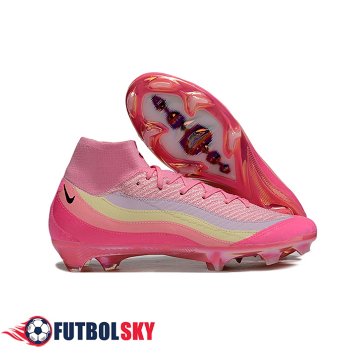 Nike Botas De Fútbol Air Zoom Mercurial Superfly IIX Elite FG Rosa