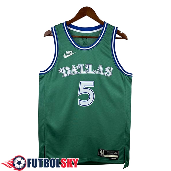 Camisetas NBA Dallas Mavericks (RUSSELL #5) 2025/26 Verde