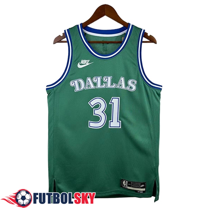 Camisetas NBA Dallas Mavericks (THOMPSON #31) 2025/26 Verde