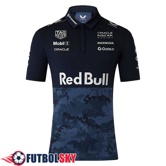 Polo F1 RedBull Racing Team Negro/Azul 2025