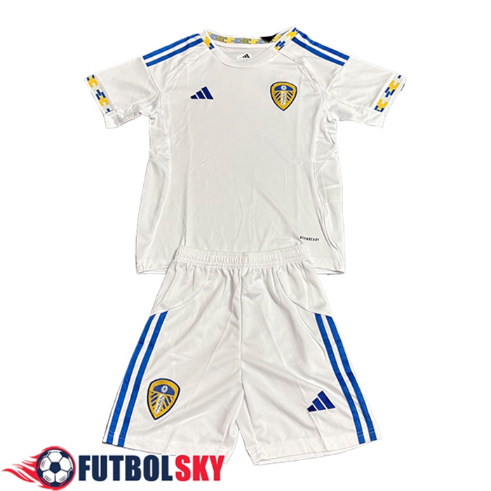 Camisetas De Futbol Leeds United Ninos Primera 2025/2026