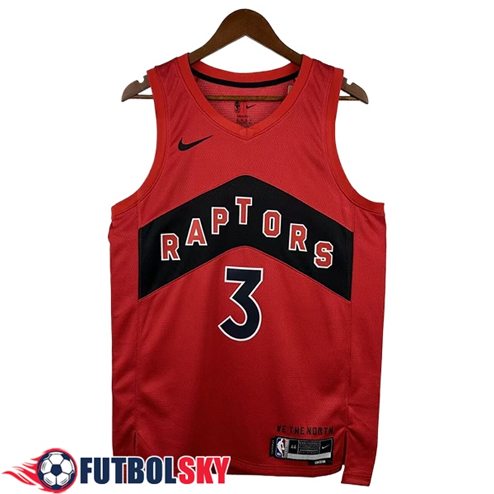 Camisetas NBA Toronto Raptors (INGRAM #3) 2025/26 Rojo/Negro