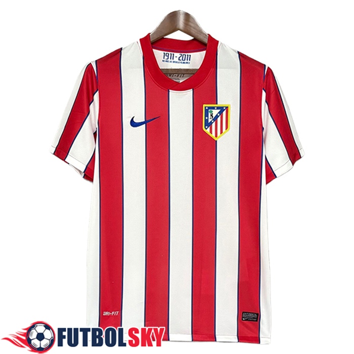 Camisetas De Futbol Atletico Madrid Retro Primera 2011/2012