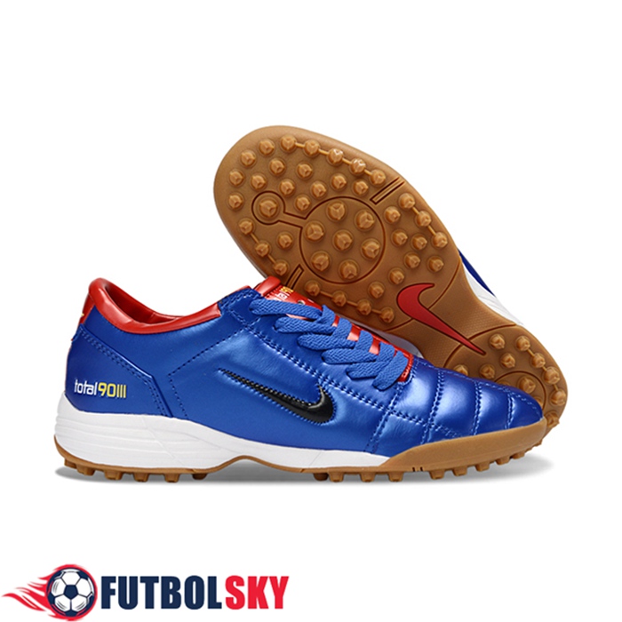 Nike Botas De Fútbol T90 TF Azul