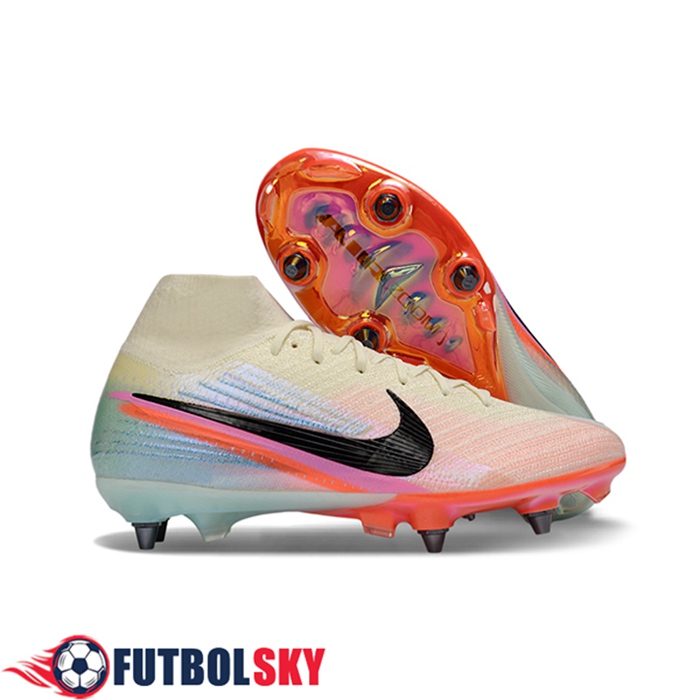 Nike Botas De Fútbol Air Zoom Mercurial Superfly IIX Elite SG Azul/Rosa