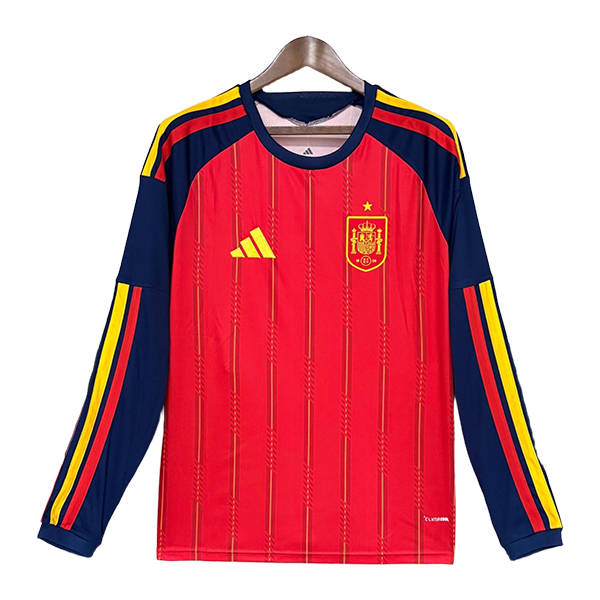Camiseta Equipo Nacional España Primera Manga Largas Coupe Du Monde 2026