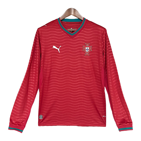 Camiseta Equipo Nacional Portugal Primera Manga Largas Coupe Du Monde 2026