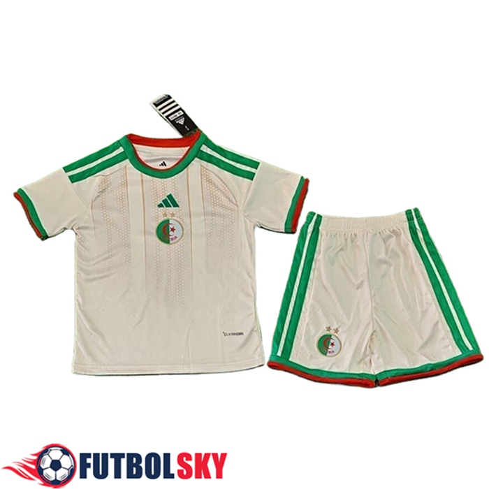 Camiseta Equipo Nacional Argelia Ninos Primera Coupe Du Monde 2026