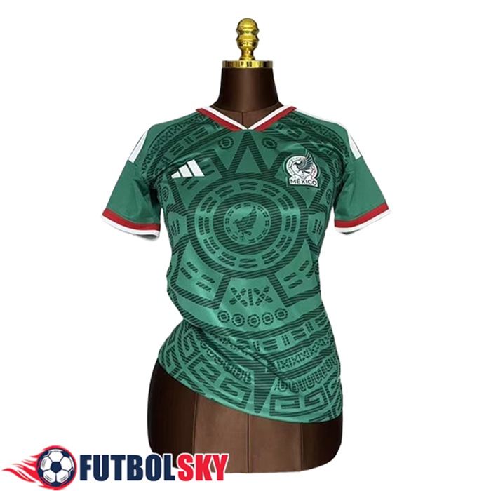 Camiseta Equipo Nacional México Mujer Primera Copa Del Mundo 2026